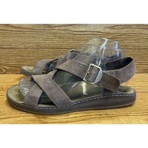 Chaco Leather Wayfarer Sandals Womens Size 8 Desert Rose Purple‎ Suede